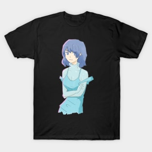 Blue Haired Girl T-Shirt